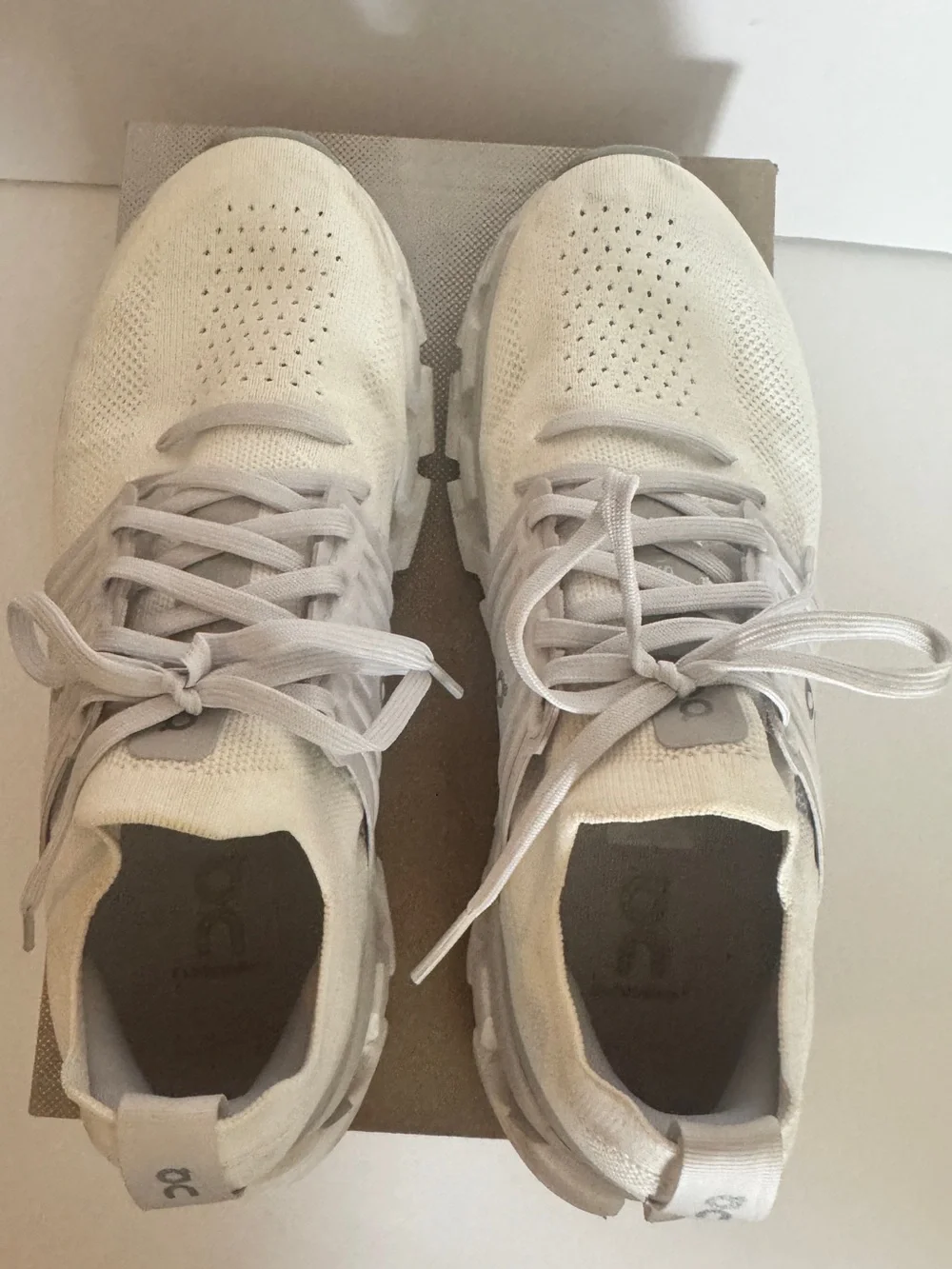 On Cloudswift 3 Women's Athletic Running Shoes - White size 8.5